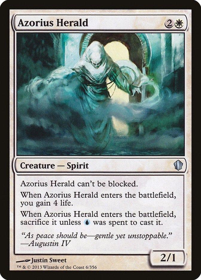 Magic: The Gathering MTG Single Azorius Herald [Commander 2013]