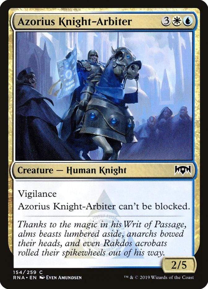Magic: The Gathering MTG Single Azorius Knight-Arbiter [Ravnica Allegiance]