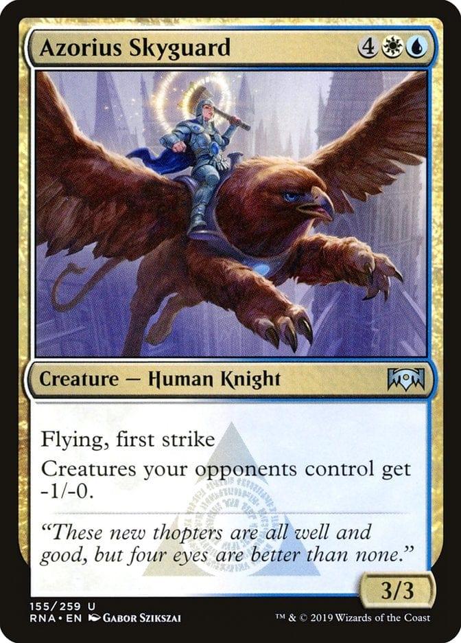 Magic: The Gathering MTG Single Azorius Skyguard [Ravnica Allegiance]