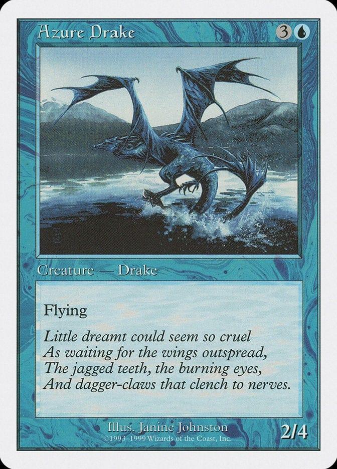 Magic: The Gathering MTG Single Azure Drake [Battle Royale Box Set]