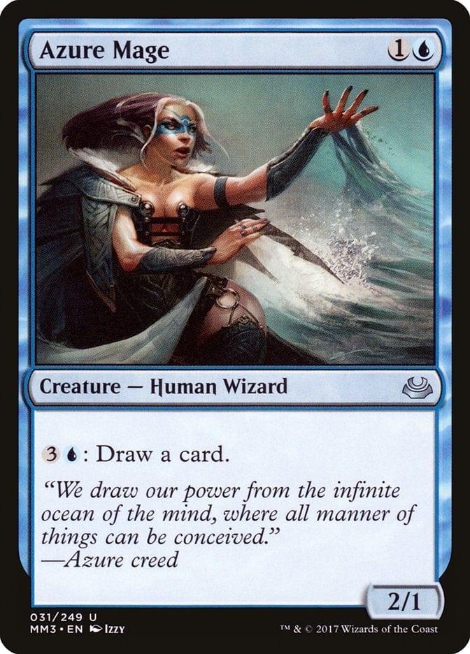 Magic: The Gathering MTG Single Azure Mage [Modern Masters 2017]