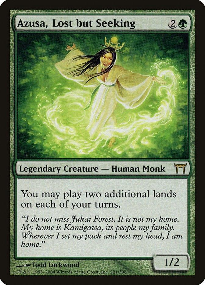 Magic: The Gathering MTG Single Azusa, Lost but Seeking [Champions of Kamigawa]