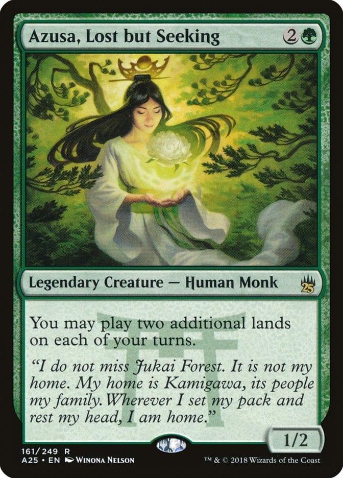 Magic: The Gathering MTG Single Azusa, Lost but Seeking [Masters 25]