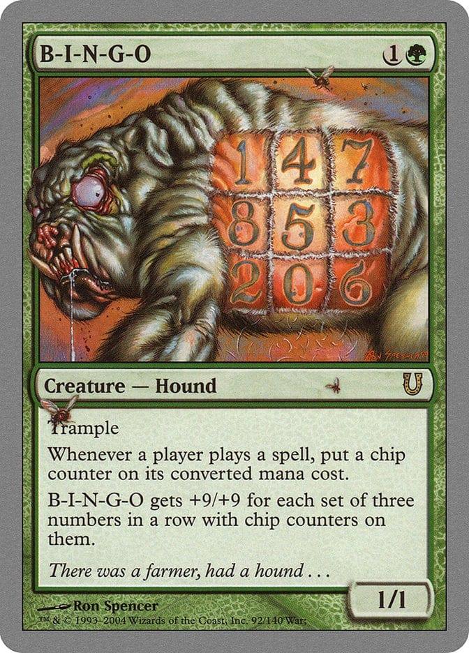 Magic: The Gathering MTG Single B-I-N-G-O [Unhinged]
