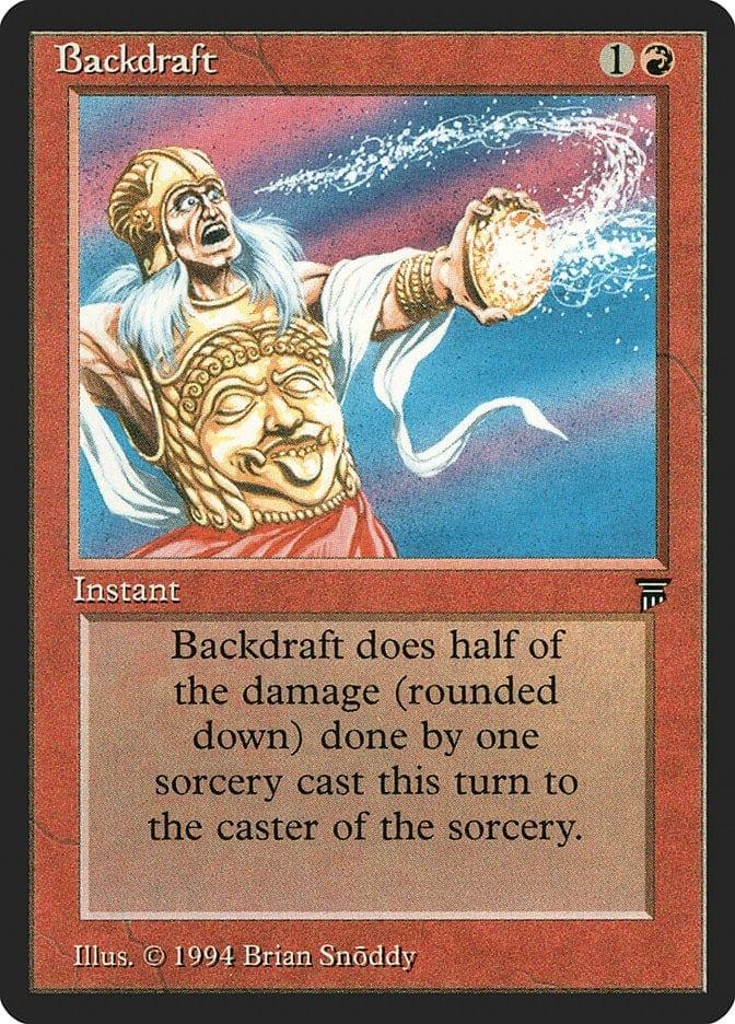 Magic: The Gathering MTG Single Backdraft [Legends]