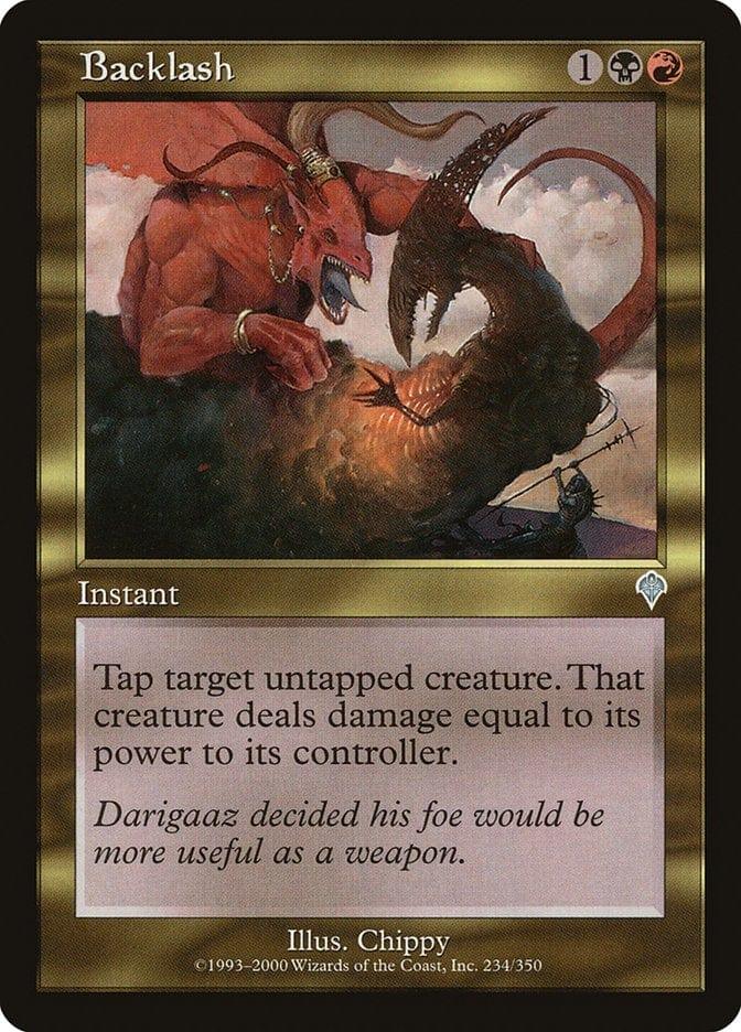 Magic: The Gathering MTG Single Backlash [Invasion]