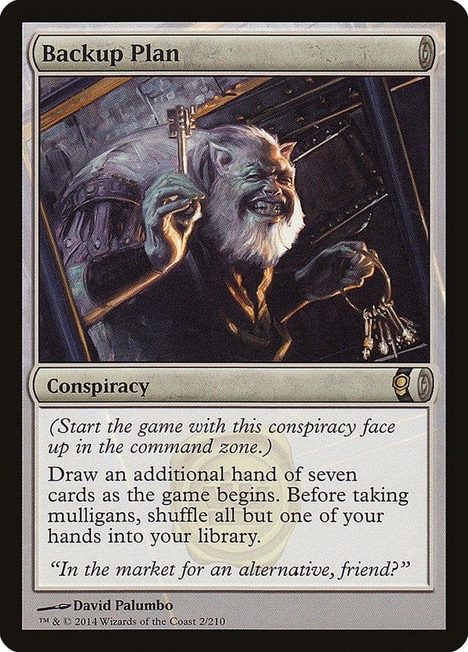Magic: The Gathering MTG Single Backup Plan [Conspiracy]