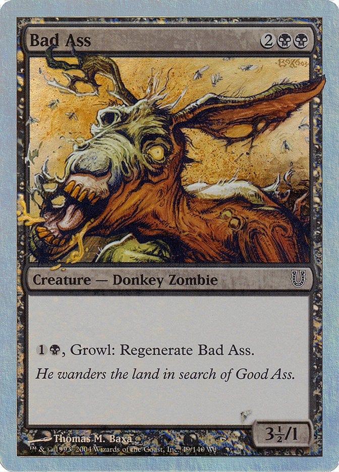 Magic: The Gathering MTG Single Bad Ass [Unhinged]