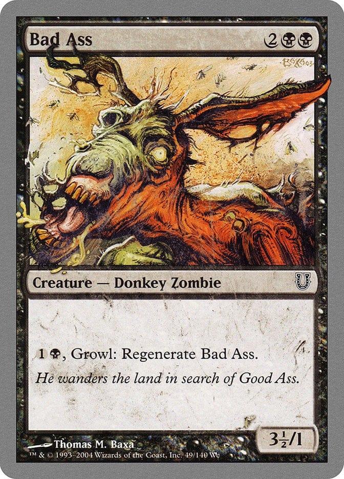 Magic: The Gathering MTG Single Bad Ass [Unhinged]