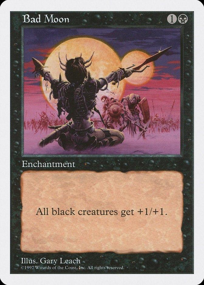 Magic: The Gathering MTG Single Bad Moon [Fifth Edition]