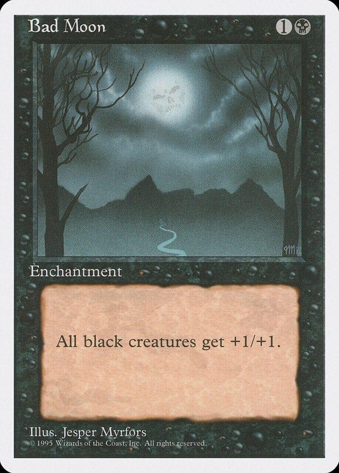 Magic: The Gathering MTG Single Bad Moon [Fourth Edition]