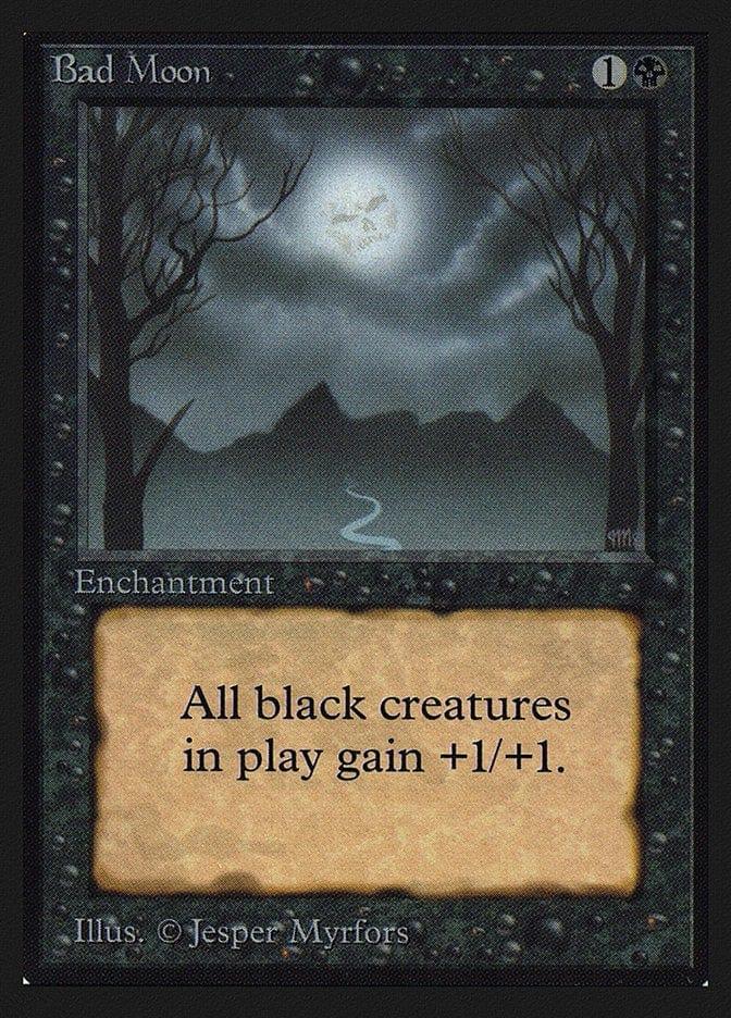 Magic: The Gathering MTG Single Bad Moon [International Collectors’ Edition]