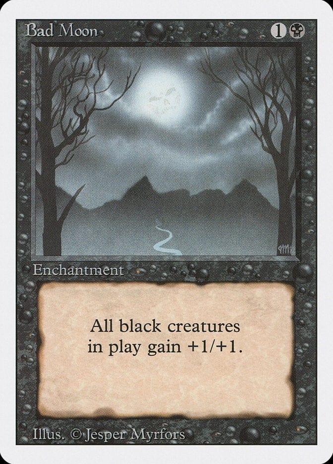 Magic: The Gathering MTG Single Bad Moon [Revised Edition]