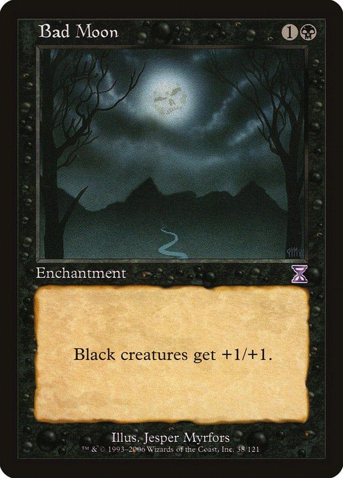 Magic: The Gathering MTG Single Bad Moon [Time Spiral Timeshifted]