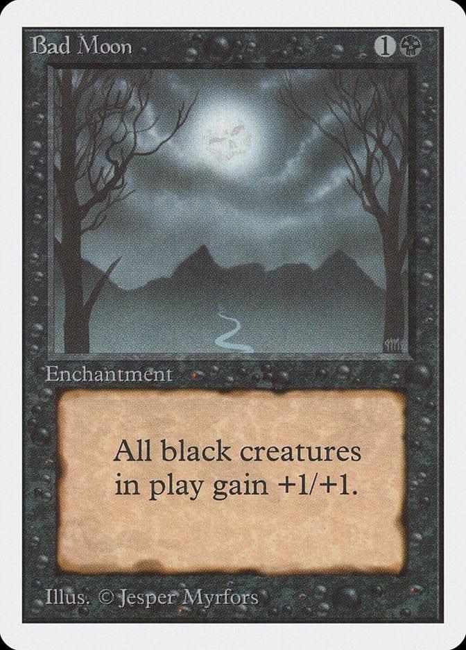 Magic: The Gathering MTG Single Bad Moon [Unlimited Edition]