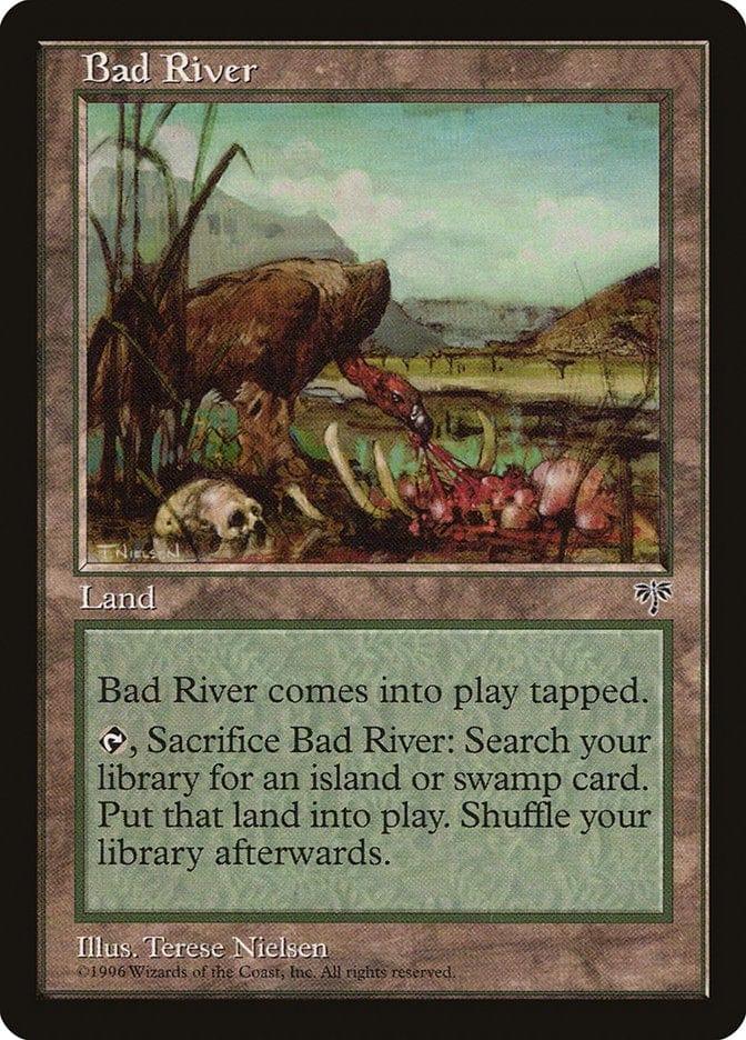Magic: The Gathering MTG Single Bad River [Mirage]