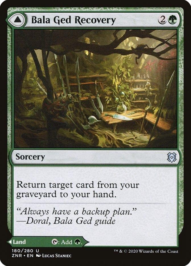 Magic: The Gathering MTG Single Bala Ged Recovery // Bala Ged Sanctuary [Zendikar Rising]