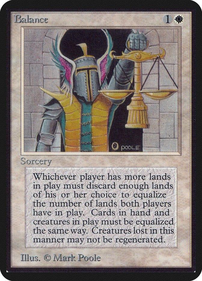 Magic: The Gathering MTG Single Balance [Limited Edition Alpha]