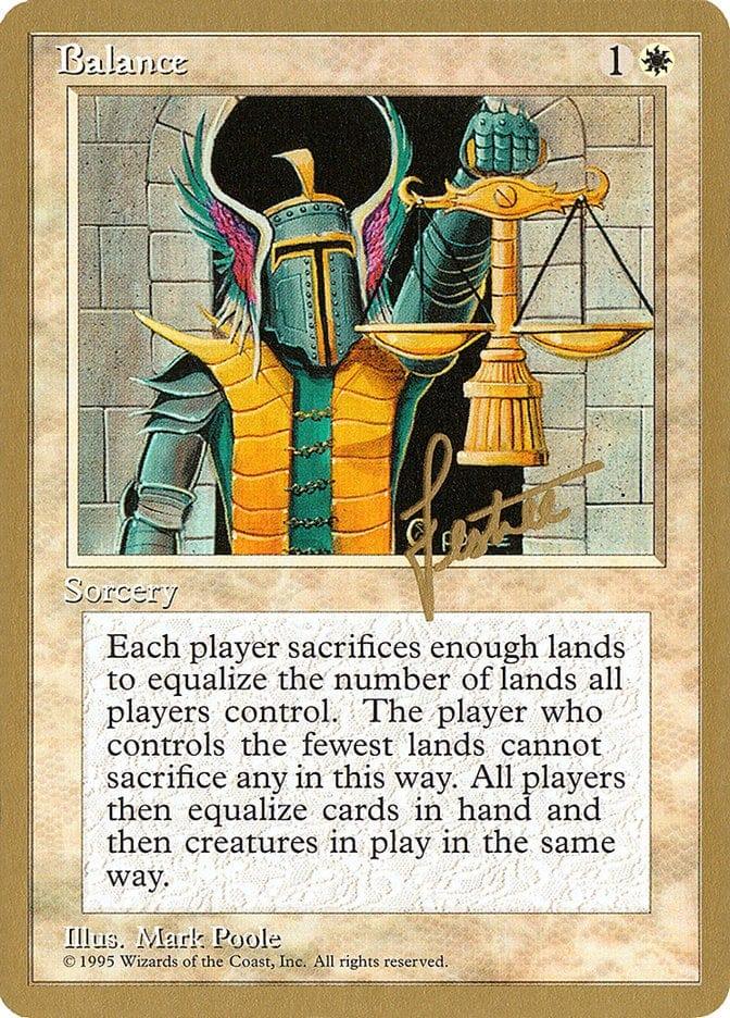 Magic: The Gathering MTG Single Balance [Pro Tour Collector Set]