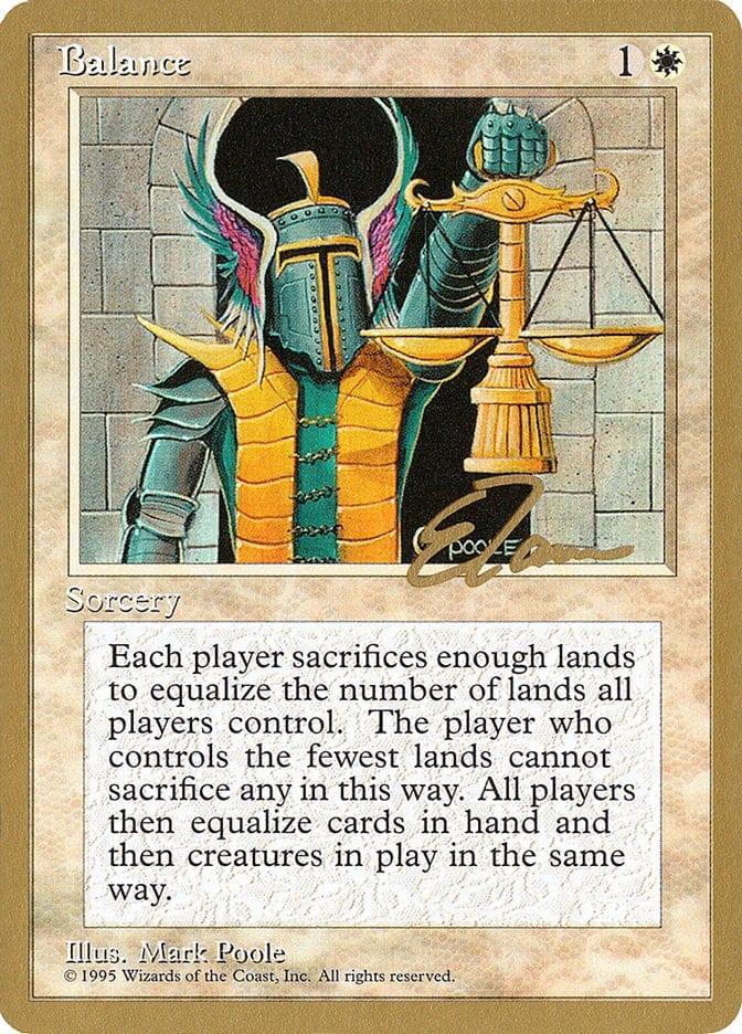 Magic: The Gathering MTG Single Balance [Pro Tour Collector Set]
