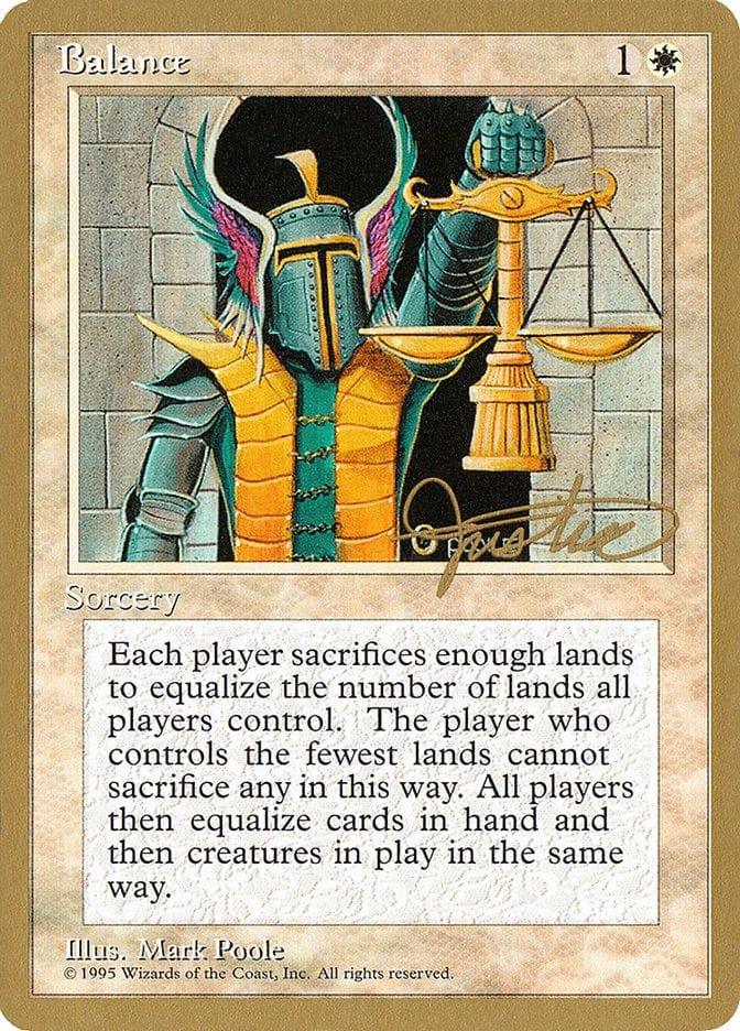 Magic: The Gathering MTG Single Balance [Pro Tour Collector Set]