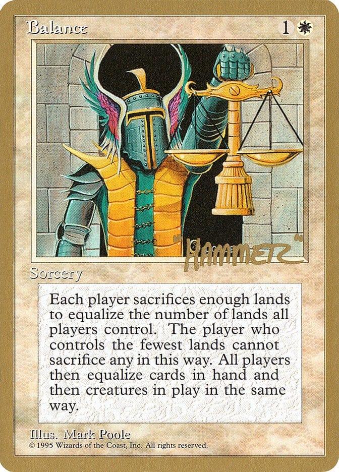 Magic: The Gathering MTG Single Balance [Pro Tour Collector Set]