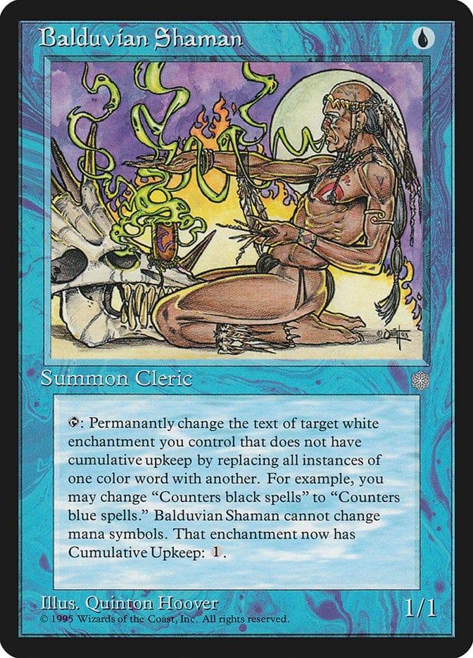 Magic: The Gathering MTG Single Balduvian Shaman [Ice Age]