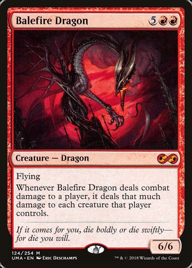 Magic: The Gathering MTG Single Balefire Dragon [Ultimate Masters]