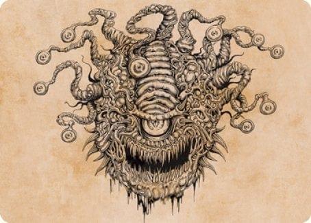Magic: The Gathering MTG Single Baleful Beholder (Showcase) Art Card [Dungeons & Dragons: Adventures in the Forgotten Realms Art Series]
