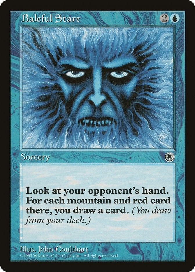 Magic: The Gathering MTG Single Baleful Stare [Portal]