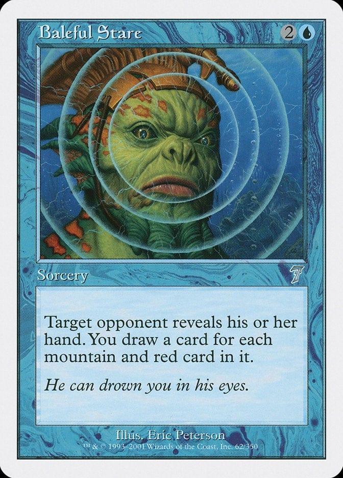 Magic: The Gathering MTG Single Baleful Stare [Seventh Edition]