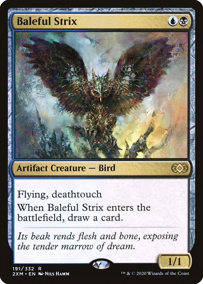 Magic: The Gathering MTG Single Baleful Strix [Double Masters]