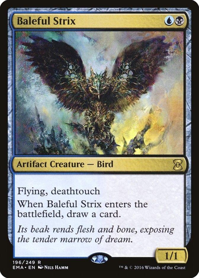 Magic: The Gathering MTG Single Baleful Strix [Eternal Masters]