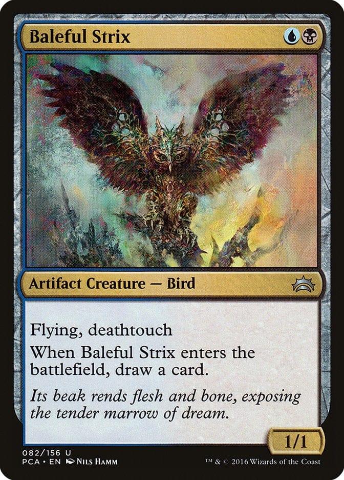 Magic: The Gathering MTG Single Baleful Strix [Planechase Anthology]