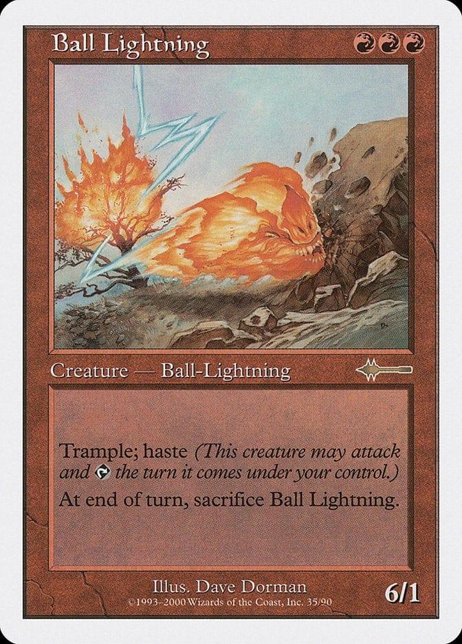 Magic: The Gathering MTG Single Ball Lightning [Beatdown Box Set]