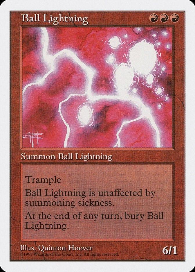 Magic: The Gathering MTG Single Ball Lightning [Fifth Edition]