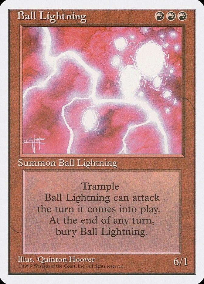 Magic: The Gathering MTG Single Ball Lightning [Fourth Edition]