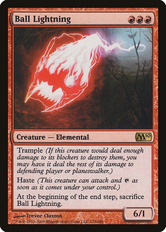 Magic: The Gathering MTG Single Ball Lightning [Magic 2010]