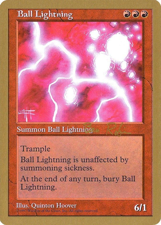 Magic: The Gathering MTG Single Ball Lightning [World Championship Decks 1998]