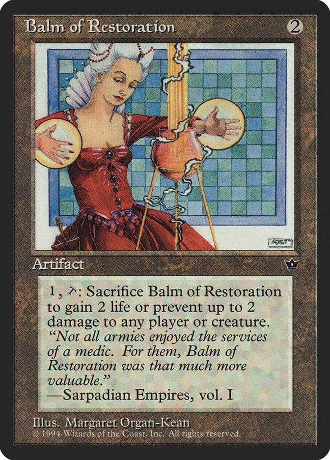 Magic: The Gathering MTG Single Balm of Restoration [Fallen Empires]