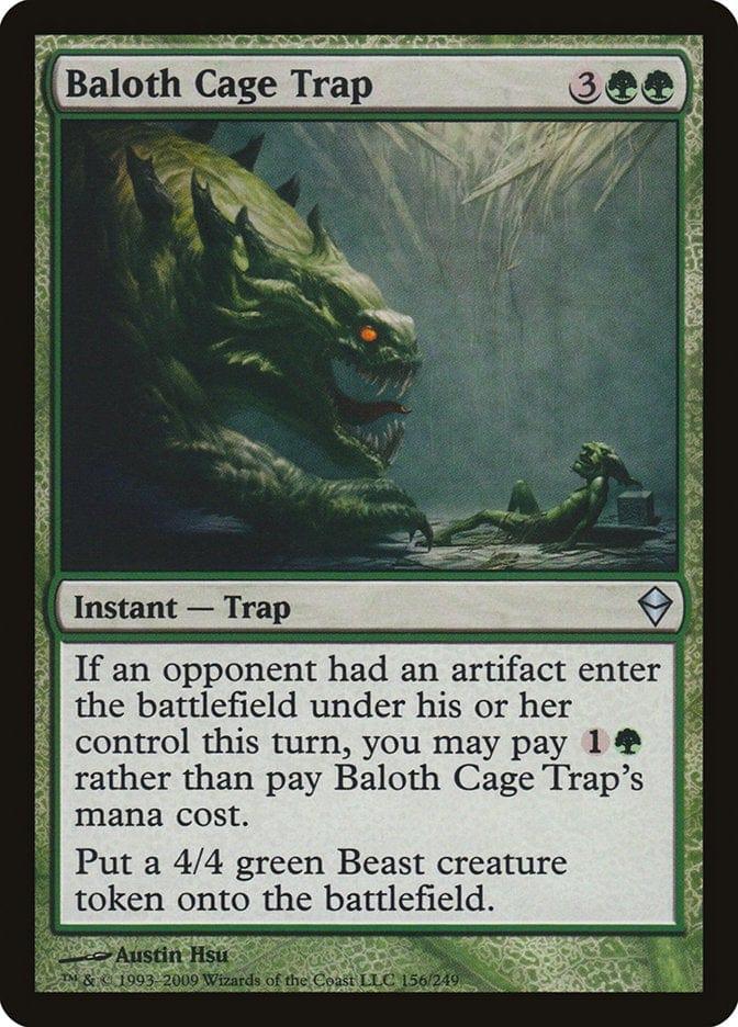 Magic: The Gathering MTG Single Baloth Cage Trap [Zendikar]