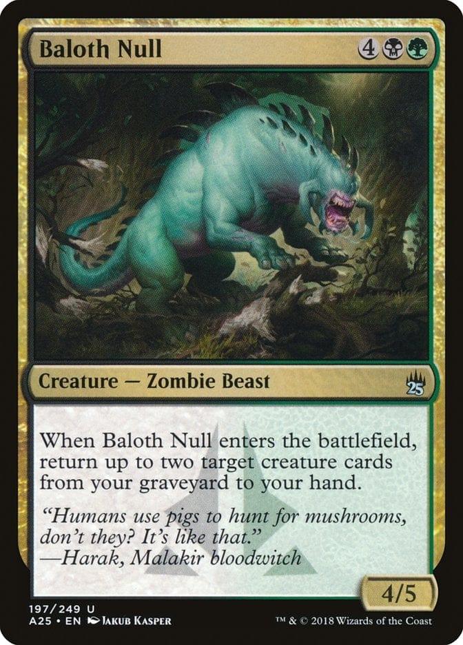 Magic: The Gathering MTG Single Baloth Null [Masters 25]
