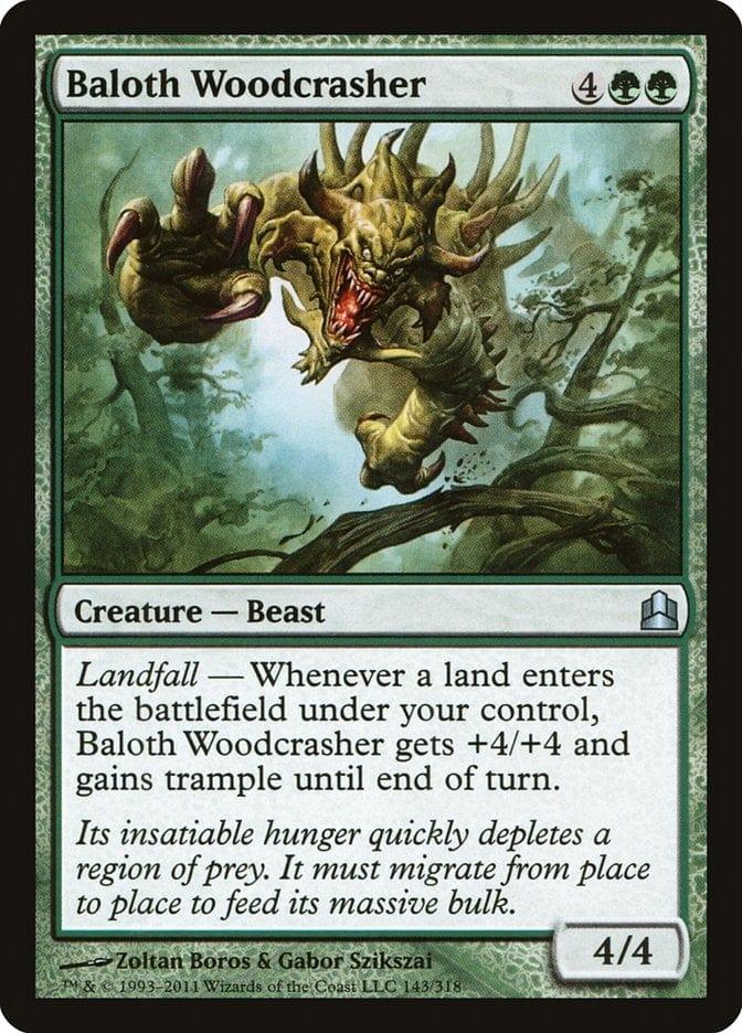 Magic: The Gathering MTG Single Baloth Woodcrasher [Commander 2011]