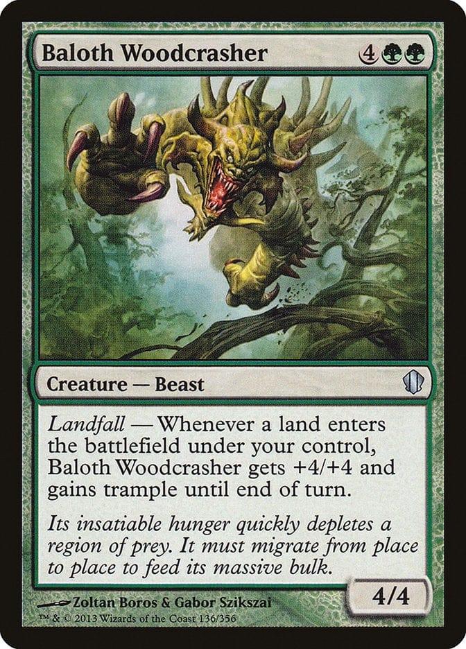 Magic: The Gathering MTG Single Baloth Woodcrasher [Commander 2013]