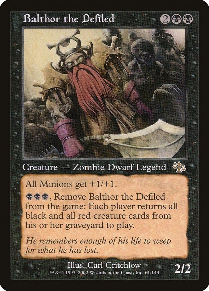 Magic: The Gathering MTG Single Balthor the Defiled [Judgment]