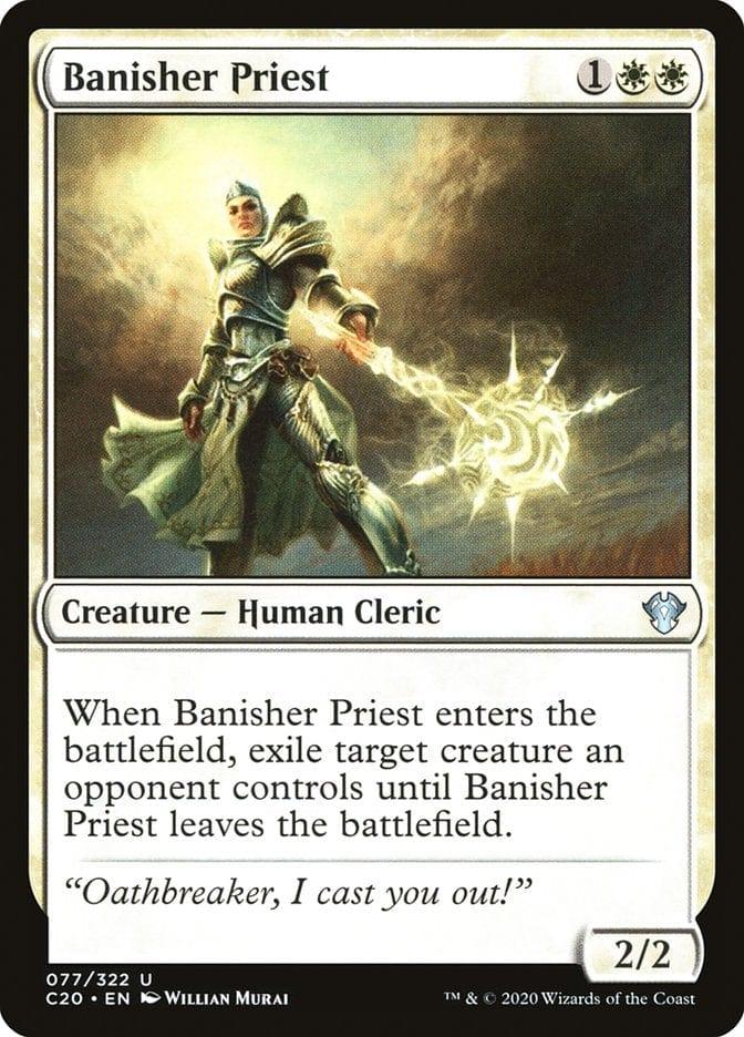 Magic: The Gathering MTG Single Banisher Priest [Commander 2020]