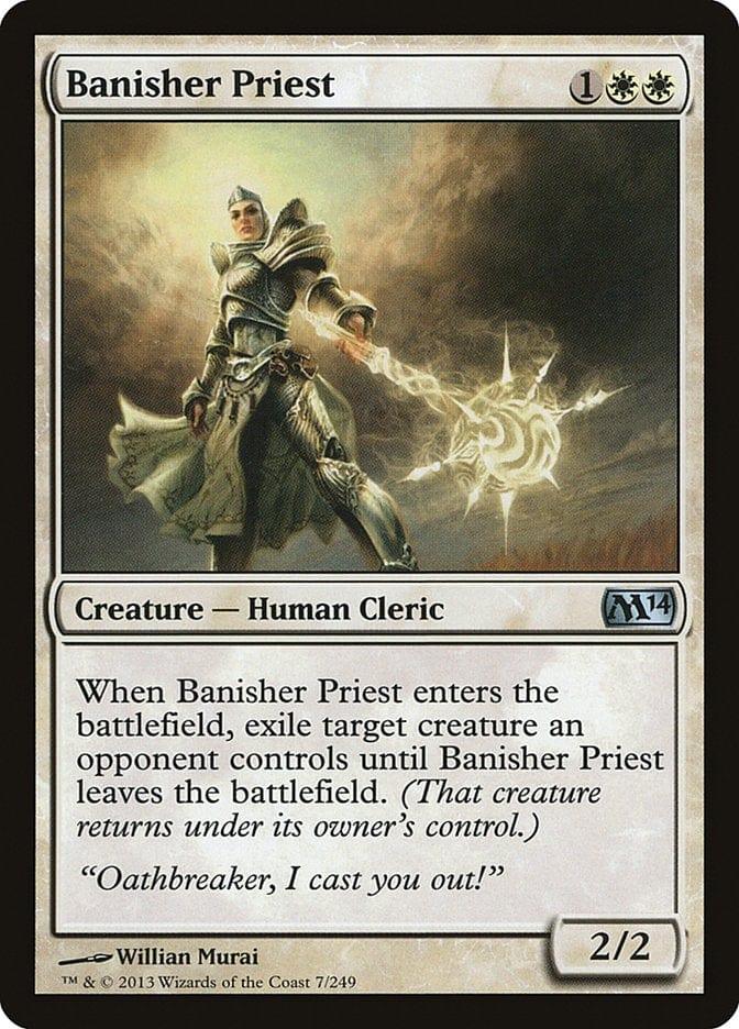 Magic: The Gathering MTG Single Banisher Priest [Magic 2014]