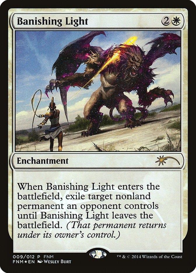 Magic: The Gathering MTG Single Banishing Light [Friday Night Magic 2014]