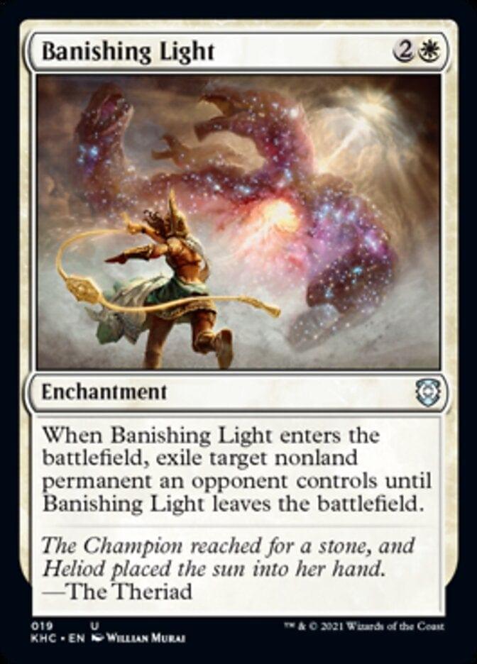Magic: The Gathering MTG Single Banishing Light [Kaldheim Commander]