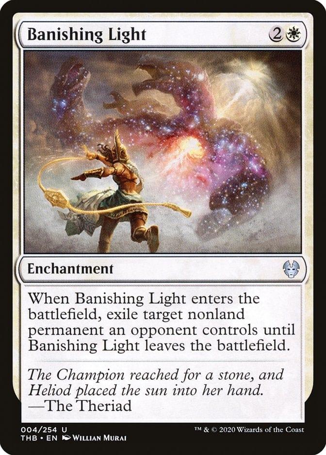 Magic: The Gathering MTG Single Banishing Light [Theros Beyond Death]